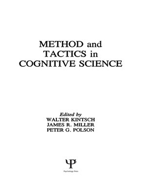 cover image of Methods and Tactics in Cognitive Science